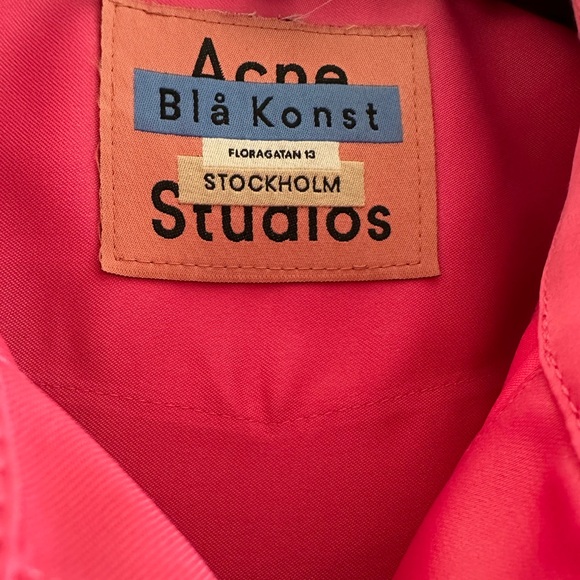 ACNE STUDIOS SATIN BLOUSE/JACKET - Picture 3 of 6